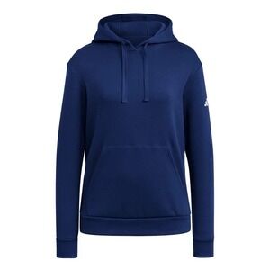 adidas Women's Fleece Pull-Over Travel Hoodie Navy Size Large NWT